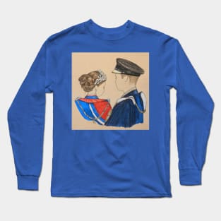 Prince & Princess of Wales at the Coronation Long Sleeve T-Shirt